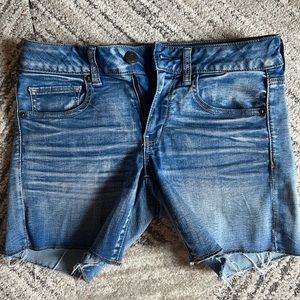 American Eagle Jean Shorts Midi length size 6